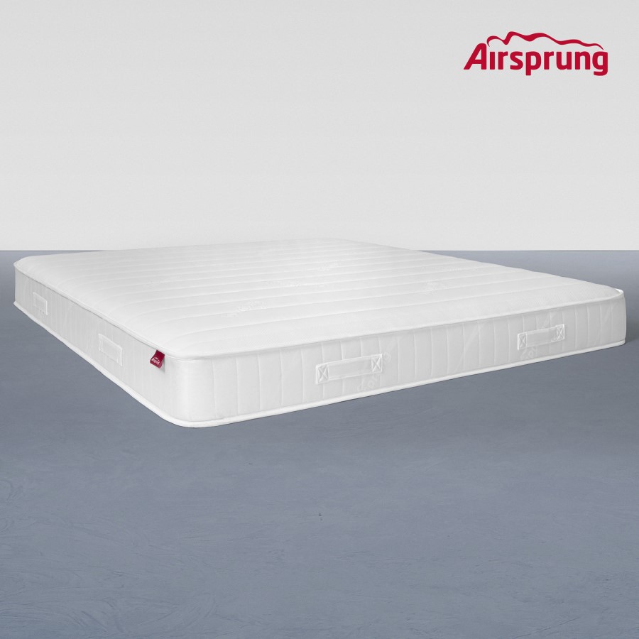 King Size 1000 Pocket Sprung Rolled Recycled Fibre Mattress - Airsprung