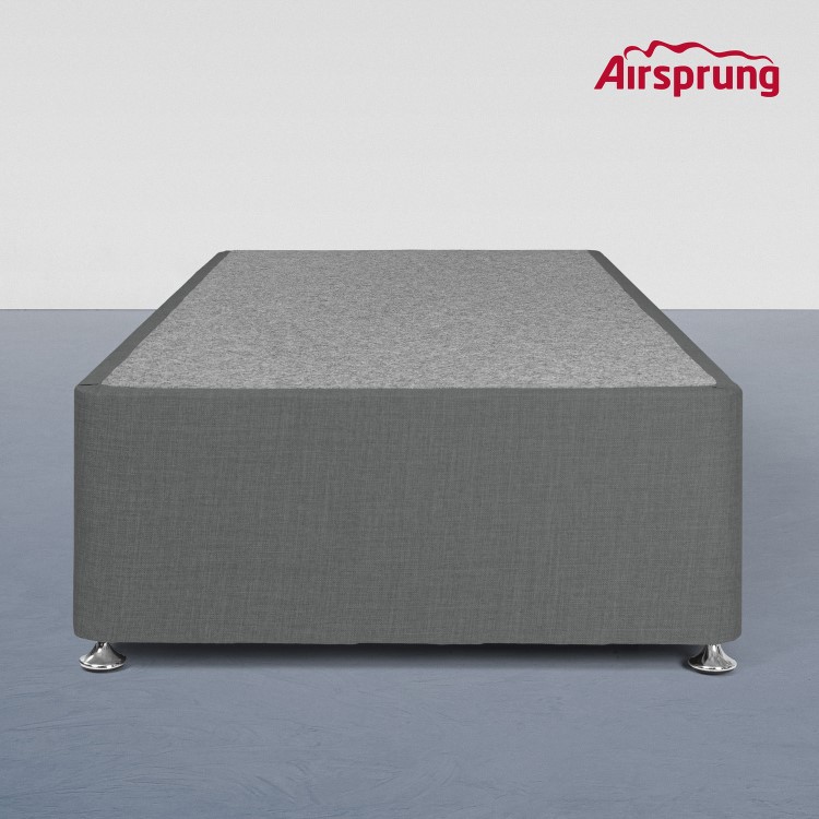 Airsprung Kelston Single Divan - Charcoal