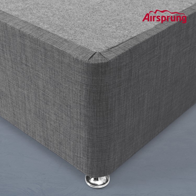 Airsprung Kelston Single Divan - Charcoal