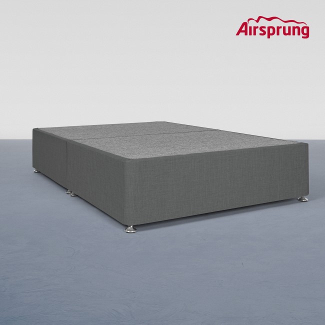 Airsprung Kelston Small Double Divan - Charcoal