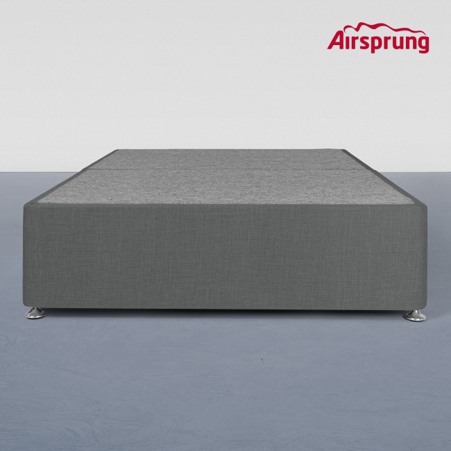 Airsprung Kelston Small Double Divan - Charcoal