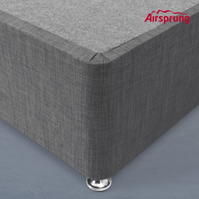 Airsprung Kelston Small Double Divan - Charcoal