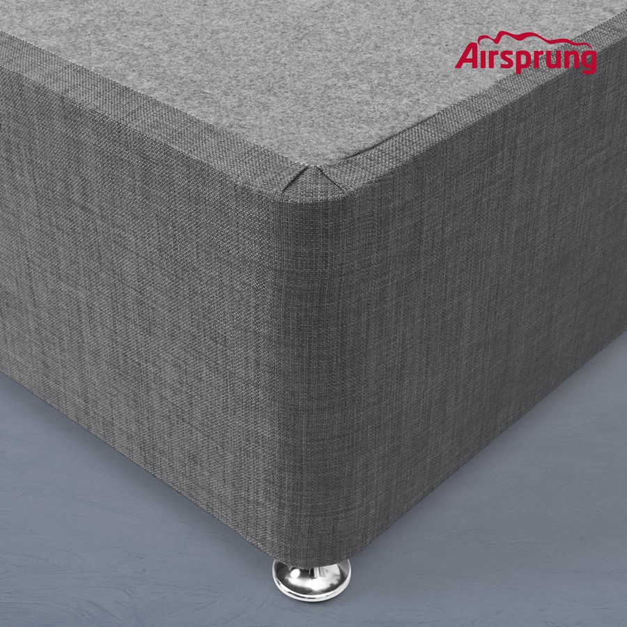 Airsprung Kelston Double Divan - Charcoal