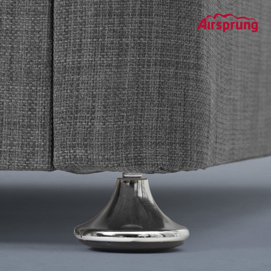 Airsprung Kelston Double Divan - Charcoal