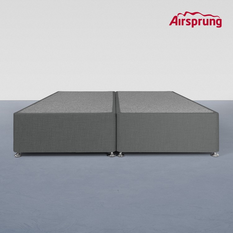 Airsprung Kelston Super King Divan - Charcoal