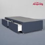 Airsprung Kelston Single 2 Drawer Divan Bed Base - Midnight Blue