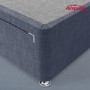 Airsprung Kelston Single 2 Drawer Divan Bed Base - Midnight Blue