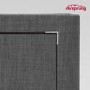 Airsprung Kelston Small Double 2 Drawer Divan Bed Base - Charcoal