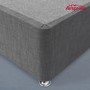 Airsprung Kelston King Size 2 Drawer Divan Bed Base - Charcoal