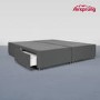 Airsprung Kelston Super King 2 Drawer Divan Bed Base - Charcoal