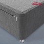 Airsprung Kelston Super King 2 Drawer Divan Bed Base - Charcoal