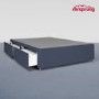 Airsprung Kelston Double 4 Drawer Divan Bed Base - Midnight Blue