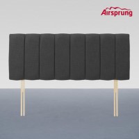Airsprung Corston Small Double Linoso Headboard - Charcoal