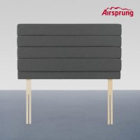 Airsprung Chelwood Double Linoso Headboard - Charcoal