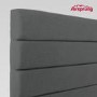 Airsprung Chelwood Double Linoso Headboard - Charcoal