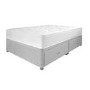 Airsprung Ortho Premium Mattress with Grey 4 Drawer Platform Divan Bed - Double