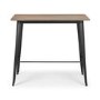 Solid Wood Bar Table and Stools Set - Seats 2 - Grafton