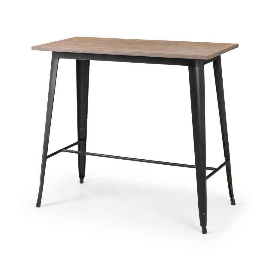 GRADE A1 - Grafton Industrial Bar Table Set - Julian Bowen 