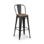 GRADE A1 - Grafton Industrial Bar Table Set - Julian Bowen 