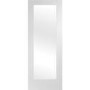 Internal White Primed Pattern 10 with Obscure Glass - White Primed, 1981 x 762 x 35 mm