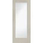 Internal White Primed Pattern 10 with Obscure Glass - White Primed, 1981 x 762 x 35 mm