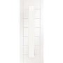 Palermo 1 Light Internal White Primed Door with Clear Glass - White Primed, 1981 x 762 x 35 mm