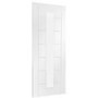 Palermo 1 Light Internal White Primed Door with Clear Glass - White Primed, 1981 x 762 x 35 mm