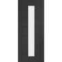 Palermo 1 Light Internal White Primed Door with Clear Glass - White Primed, 1981 x 762 x 35 mm