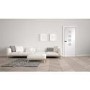Palermo Internal White Primed Door with Obscure Glass - White Primed, 1981 x 838 x 35 mm