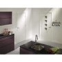 Palermo Internal White Primed Door with Obscure Glass - White Primed, 1981 x 838 x 35 mm