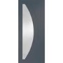 Internal White Primed Salerno Fire Door with Clear Glass - 1981 x 686 x 44mm (27"), White Primed