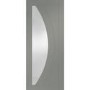 Internal White Primed Salerno with Clear Glass - White Primed, 2040 x 726 x 40 mm