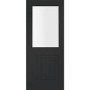 Internal White Primed Suffolk with Clear Glass - White Primed, 1981 x 610 x 35 mm
