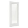 Internal White Primed Fully-Glazed Door with Clear Bevelled Glass - 1981 x 762 x 35mm - Wellington - XL Joinery
