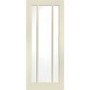 Internal White Primed Worcester Door with Clear Glass - White Primed, 1981 x 686 x 35 mm