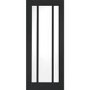 Internal White Primed Worcester Door with Clear Glass - White Primed, 1981 x 686 x 35 mm