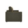 4 Seater King Size Pull-Out Sofa Bed with Storage in Khaki Green Chenille - Grayson