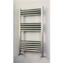 Accuro Korle Champagne Towel Radiator Brushed Aluminium - 700 x 500mm