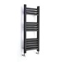 Accuro Korle Champagne Towel Radiator Anthracite - 800 x 500mm