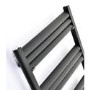 Accuro Korle Champagne Towel Radiator Anthracite - 800 x 500mm