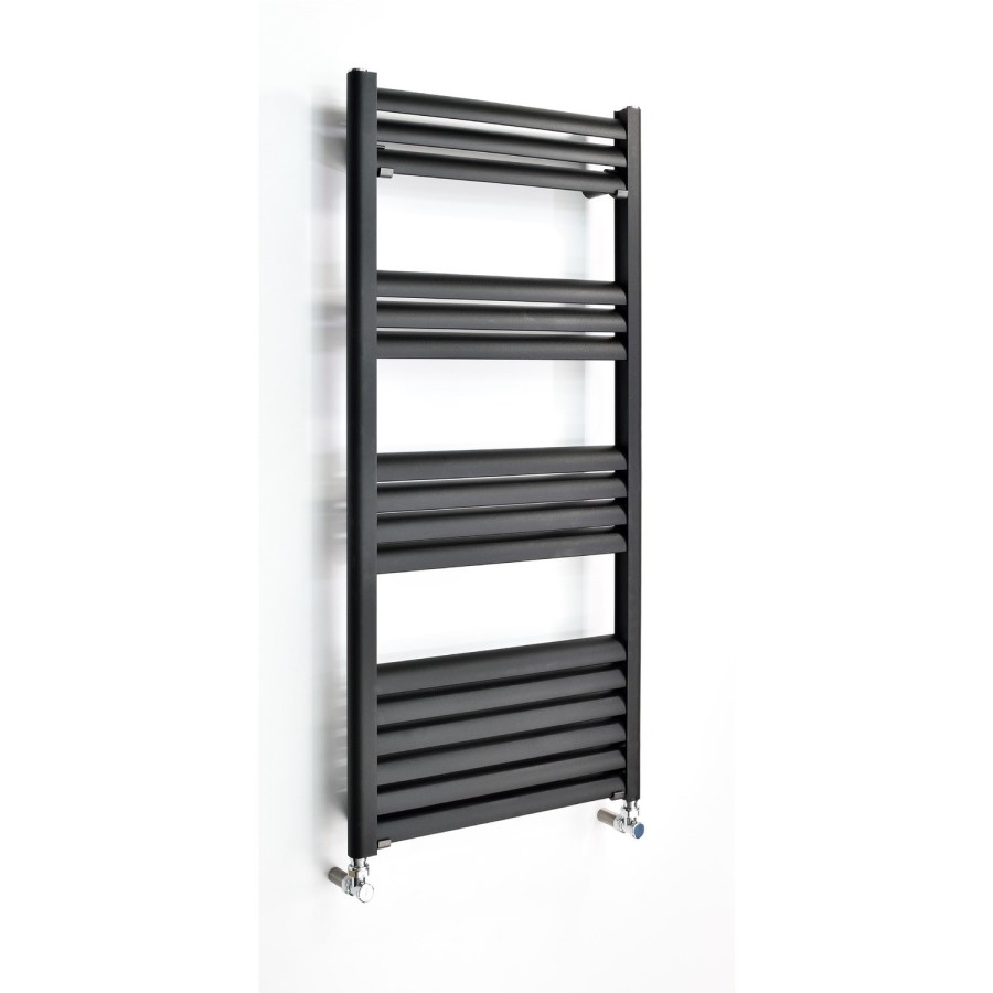 Accuro Korle Champagne Towel Radiator Anthracite - 1000 x 500mm