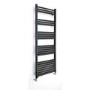 Accuro Korle Champagne Towel Radiator Anthracite - 1400 x 500mm