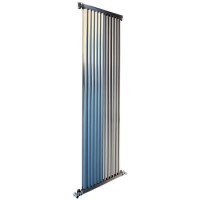 Accuro Korle Aluminium Radiator Brushed Aluminium - 1800 x 470mm