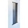 Accuro Korle Aluminium Radiator Brushed Aluminium - 1800 x 470mm