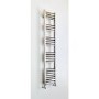 Accuro Korle Champagne Towel Radiator Brushed Aluminium - 1400 x 300mm