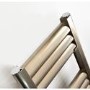Accuro Korle Champagne Towel Radiator Brushed Aluminium - 1400 x 300mm