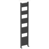 Accuro Korle Champagne Towel Radiator Anthracite - 1400 x 300mm Accuro Korle Champagne Towel Radiator Anthracite - 1400 x 300mm