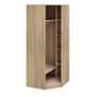 Harmony H180614 Hampton Mirrored Corner Wardrobe