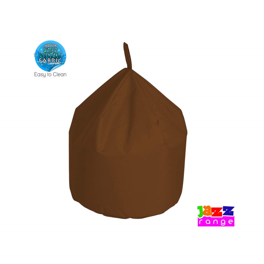 Bonkers Jazz Large Chino Bean Bag In Brown 