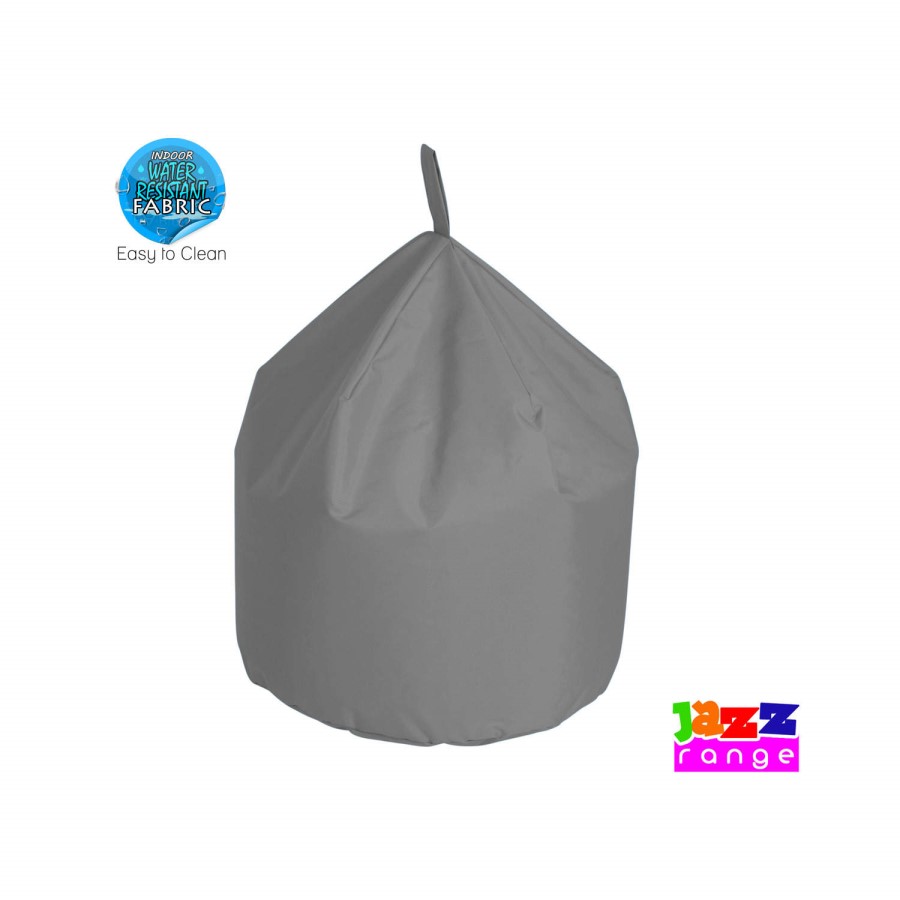 Bonkers Jazz Large Chino Bean Bag In Grey 